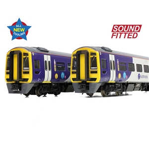 371-858SF Class 158 2-Car DMU 158844 Northern SOUND FITTED-1