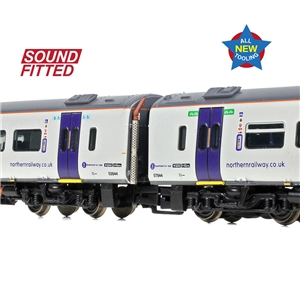 371-858SF Class 158 2-Car DMU 158844 Northern SOUND FITTED-3