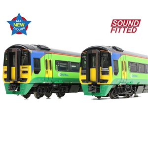 371-862SF Class 158 2-Car DMU 158856 Central Trains SOUND FITTED-1