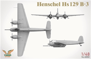 German Air Force Henschel Hs 129 B-3 Ground Attack Aircraft