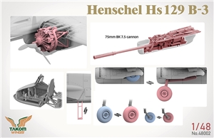 German Air Force Henschel Hs 129 B-3 Ground Attack Aircraft