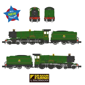 GWR 49XX 'Hall' 4962 'Ragley Hall' BR Lined Green (Early Emblem)