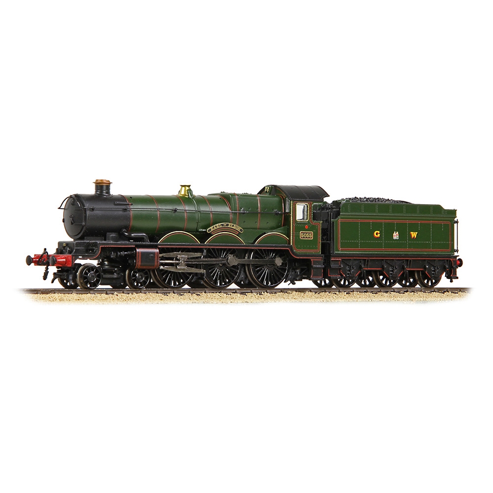 GWR 4073 'Castle' 5055 'Earl of Eldon' GWR Lined Green (GW Crest)