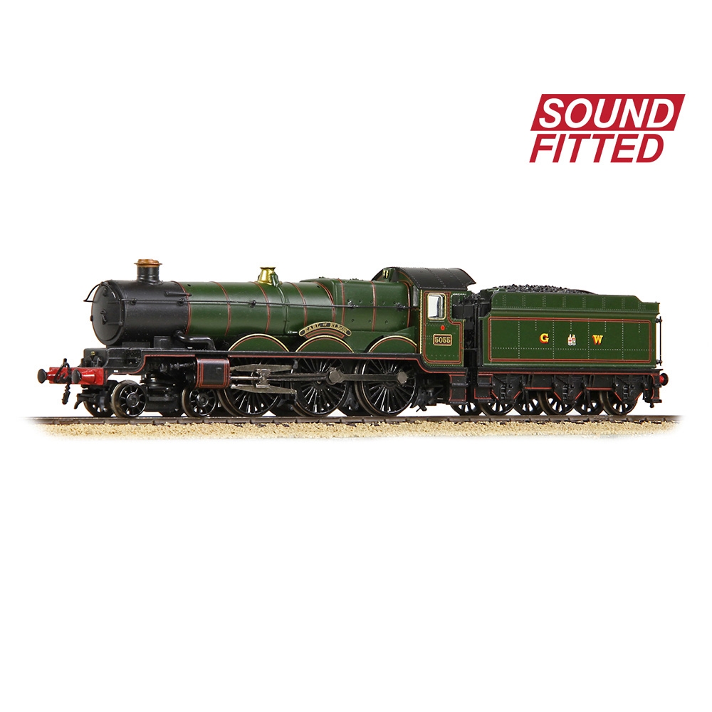 GWR 4073 'Castle' 5055 'Earl of Eldon' GWR Lined Green (GW Crest)