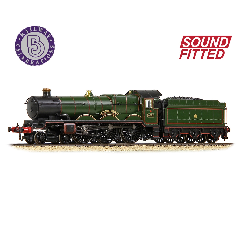 GWR 4073 'Castle' 4082 'Windsor Castle' GWR Lined Green (Shirtbutton)