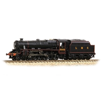 LMS 5MT 'Black 5' with Riveted Tender 5000 LMS Lined Black