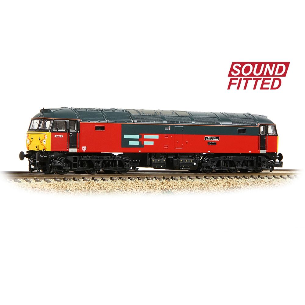 Class 47/7 47745 'Royal London Society For The Blind' RES