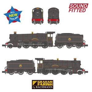 GWR 'Modified Hall' 7904 'Fountains Hall' BR Lined Black (Early Emb.)