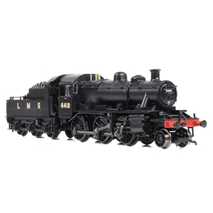 372-627A - LMS Ivatt 2MT 6418 LMS Black - 3