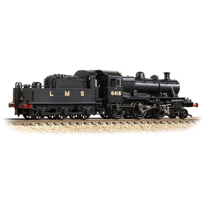 372-627A - LMS Ivatt 2MT 6418 LMS Black - 4