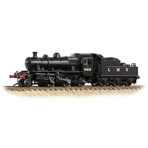 372-627A - LMS Ivatt 2MT 6418 LMS Black