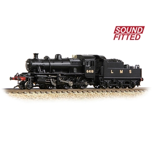372-627ASF LMS Ivatt 2MT 6418 LMS Black