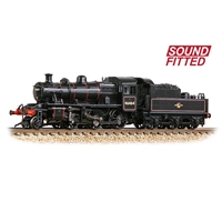 LMS Ivatt 2MT 46464 BR Lined Black (Late Crest)