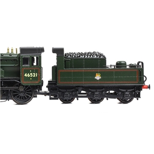 372-630 - LMS Ivatt 2MT 46521 BR Lined Green (Early Emblem) - 5