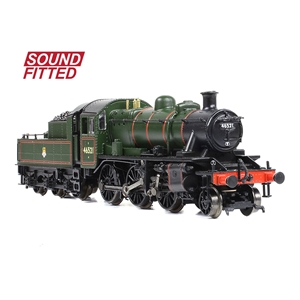 372-630SF - LMS Ivatt 2MT 46521 BR Lined Green (Early Emblem) SOUND FITTED - 6