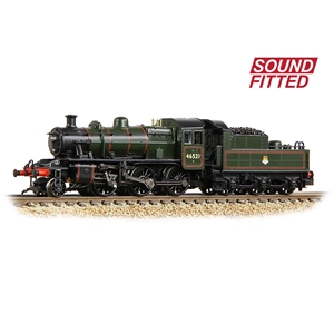 372-630SF - LMS Ivatt 2MT 46521 BR Lined Green (Early Emblem) SOUND FITTED