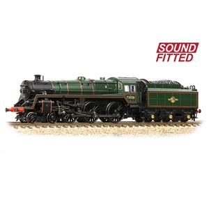 BR Standard 5MT with BR1 Tender 73026 BR Lined Green (Late Crest)