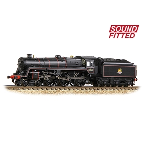 372-730SF - BR Standard 5MT with BR1C Tender 73065 BR Lined Black (Early Emblem) SOUND FITTED