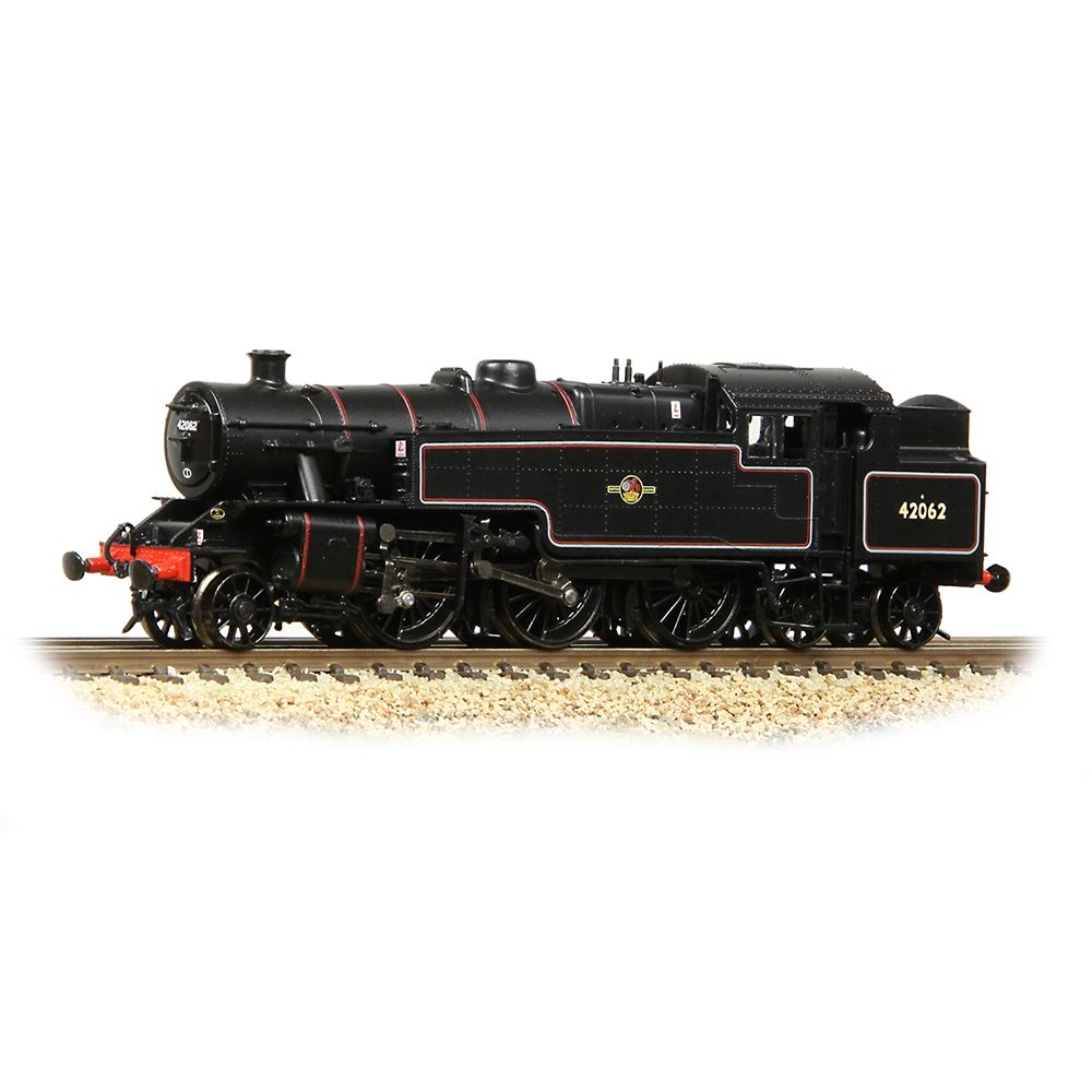 LMS Fairburn Tank 42062 BR Lined Black (Late Crest)
