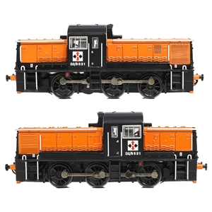 372-954 Class 14 D2/9531 NCB British Oak Orange & Black -2