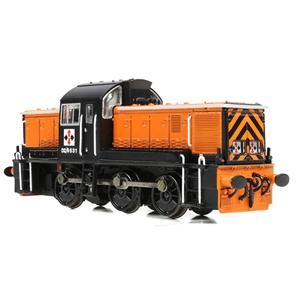 372-954 Class 14 D2/9531 NCB British Oak Orange & Black -3