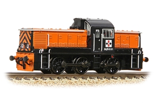 372-954 Class 14 D2/9531 NCB British Oak Orange & Black