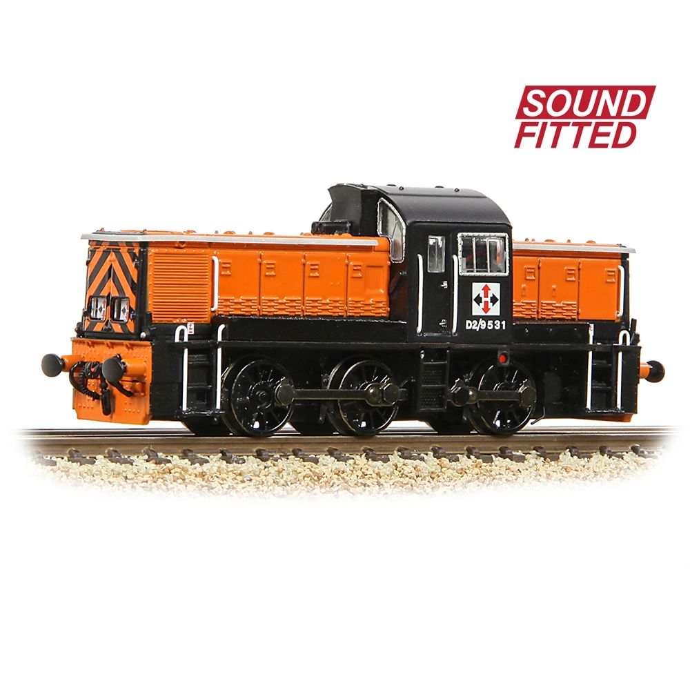 Class 14 D2/9531 NCB British Oak Orange & Black