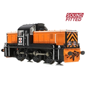 372-954SF Class 14 D2/9531 NCB British Oak Orange & Black-3