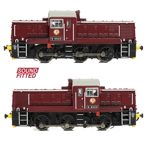 372-955SF Class 14 D9523 BR Maroon (Wasp Stripes) SOUND FITTED-2