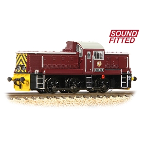 372-955SF Class 14 D9523 BR Maroon (Wasp Stripes) SOUND FITTED-3