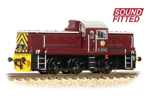 372-955SF Class 14 D9523 BR Maroon (Wasp Stripes) SOUND FITTED