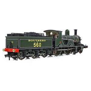 LSWR Adams T3 560 SR Lined Maunsell Green