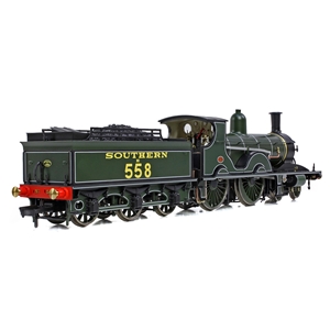 LSWR Adams T3 558 SR Lined Maunsell Green