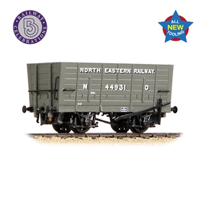 NER P7 Coal Hopper North Eastern Railway Grey (ND)