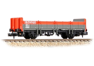 BR OBA Open Wagon Low Ends BR Railfreight Red & Grey