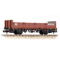 BR OBA Open Wagon Low Ends BR Freight Brown (Railfreight)