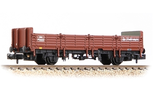 BR OBA Open Wagon Low Ends BR Freight Brown (Railfreight)