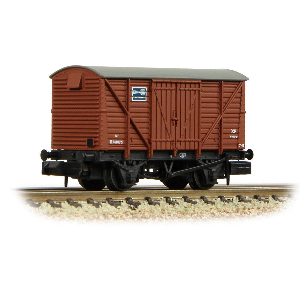 BR 12T Vent. Van Planked Sides BR Bauxite (Early) 'ICI Fertilizer'
