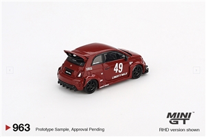 Abarth 595 LB-Works Abas Works Red (RHD)