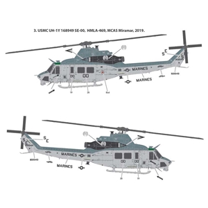 US Marines UH-1Y Venom Utility Helicopter