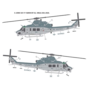 US Marines UH-1Y Venom Utility Helicopter