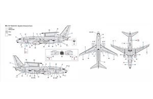 Korean Air Force E-737 "Peace Eye" Airborne Early Warning Aircraft