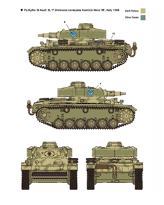 German Army Panzer III Ausf N "Afrika Korps" Medium Tank