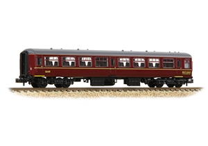 374-715A - BR Mk2A TSO Tourist Second Open WCRC Maroon