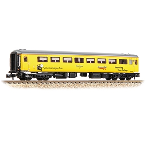 BR Mk2F TSO Tourist Second Open Network Rail Yellow