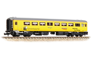 BR Mk2F TSO Tourist Second Open Network Rail Yellow