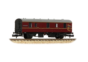 BR Mk1 CCT Covered Carriage Truck BR Maroon
