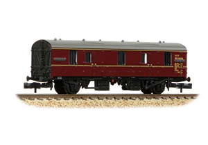 BR Mk1 CCT Covered Carriage Truck BR Maroon