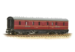 LMS Stanier 50ft Full Brake LMS Crimson Lake