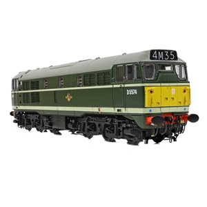 Class 30 D5574 BR Green (Small Yellow Panels)